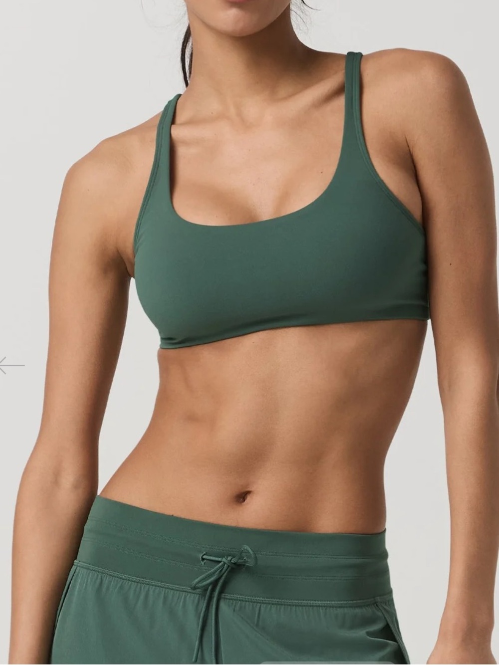 Vuori Daily Bra Green